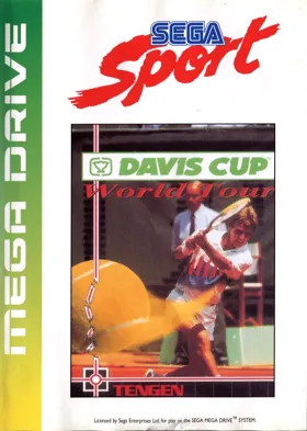 Davis Cup Tennis ~ Davis Cup World Tour (USA, Europe) (July 1993) box cover front